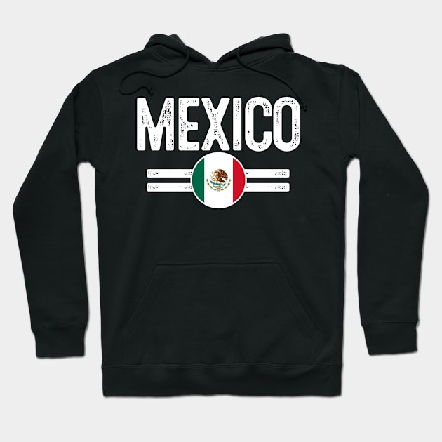 Mexico Mexican Flag Hoodie by KAWAIITEE